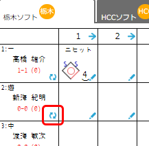 選手・守備変更